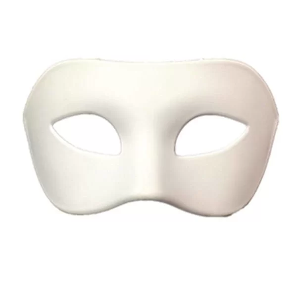 masque venitien blanc